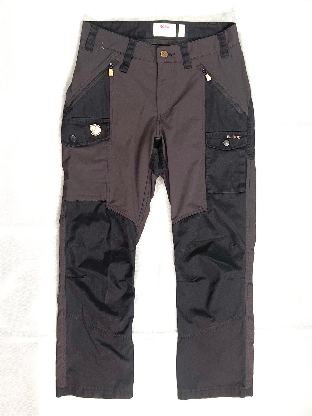 Fjallraven Womens Nikka G-1000 Curved Cargo Pants Size 26 Inseam 27”